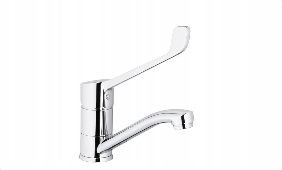 Bateria umywalkowa KFA BATERIA MEDICO NEW, SPECJALNA, UMYWALKOWA STOJĄCA, OBROTOWA Z UCHWYTEM MEDYCZNYM, CHROM