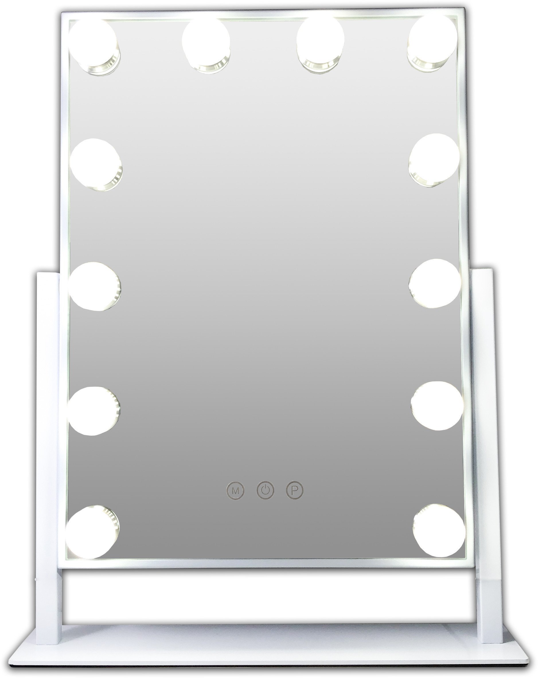 Makiažo veidrodis Gerard Brinard Hollywood, baltas