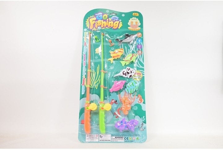LeanToys Gra łowienie rybek 2 wędki 8204K-1 12837