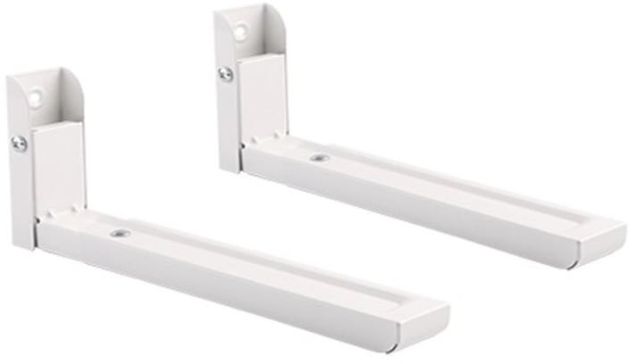 Gembird Uniwersalny stalowy uchwyt / wsporniki ścienne, białe, montowane na ścianie, do 30kg (WM-U30-01-W)