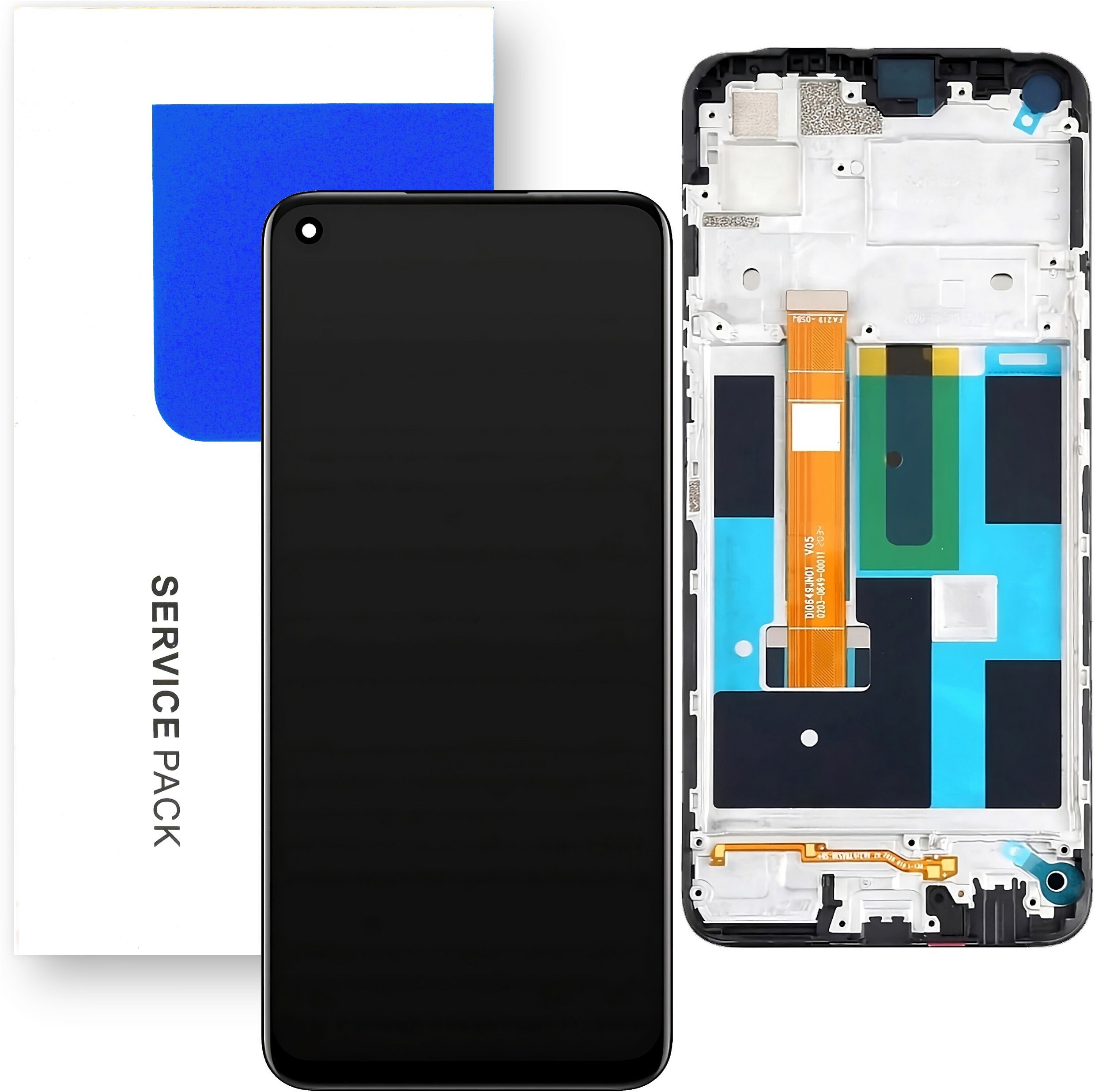 Wyświetlacz do Realme 7 4G LCD RMX2155 Ekran Ramka Oryginał Mobilepart