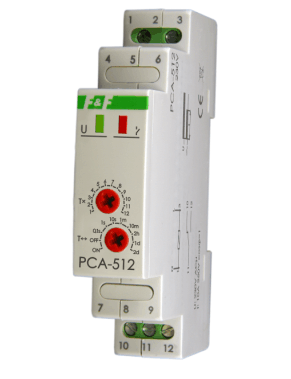 F&F Przekaźnik czasowy jednofunkcyjny 12÷264V AC/DC 10A - PCA-512 UNI