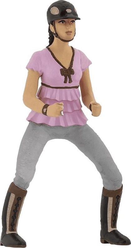 Figurka Papo Jeździec dziewczyna różowa