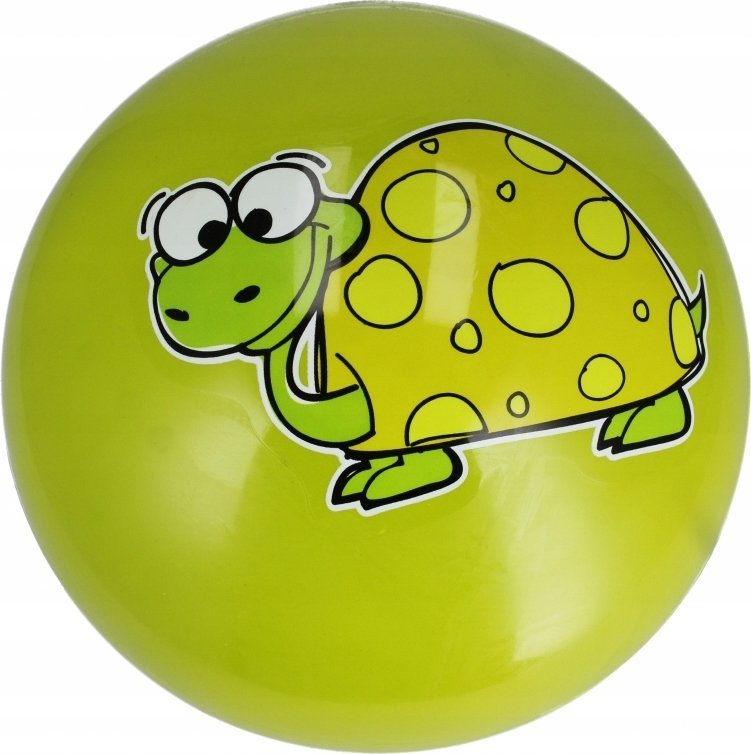 Artyk Piłka PVC 230mm Żółwik 120szt 133824