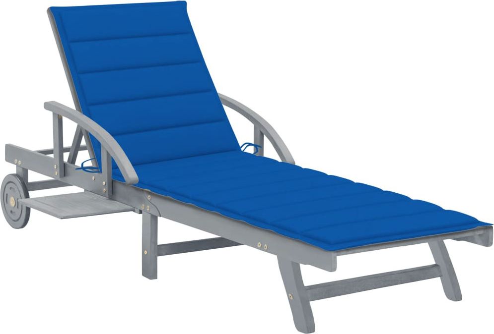 Elior Granatowy leżak ogrodowy - Solar