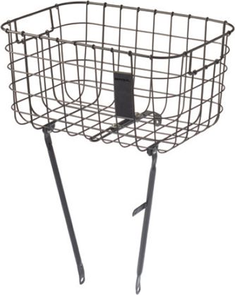 Basil Kosz Na Przednią Oś ROBIN 26" - 28" Stalowy Matt Black (BAS-11218)