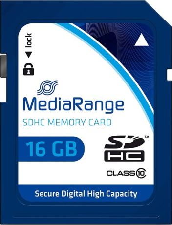 Karta MediaRange MR963 SDHC 16 GB Class 10 (MR963)