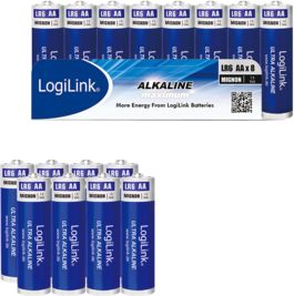LogiLink Bateria Ultra Power AA / R6 1700mAh 8 szt.