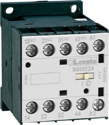 Lovato Electric Stycznik pomocniczy BG00.40A 10A 4Z 0R 24V AC (11BG0040A024)