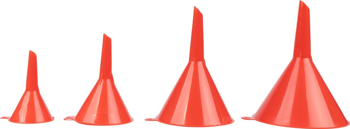 AMiO Zestaw lejków lejki uniwersalne 4w1 4 szt amio-02303