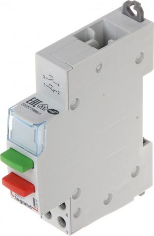Legrand ŁĄCZNIK PRZYCISKOWY PODWÓJNY MONOSTABILNY LE-412916 1X NO + 1X NC 20 A LEGRAND