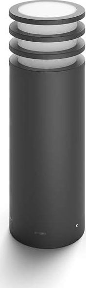 Philips Lucca, biała barwa, 230V, 1x9.5W E27, antracyt