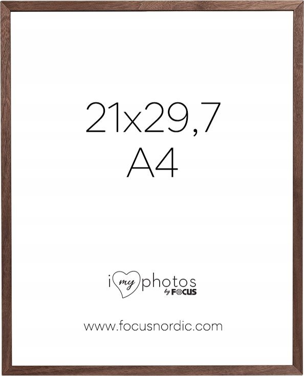 Ramka Focus Focus Soul Walnut veneer 21X29,7 (A4)