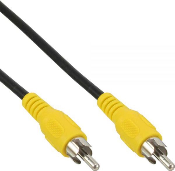 Kabel Intos RCA (Cinch) - RCA (Cinch) 1m żółty (89937C)
