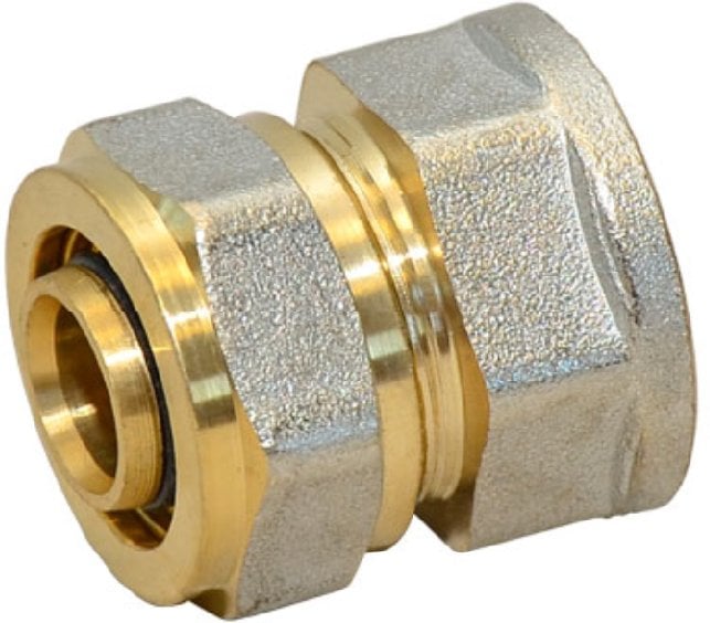 Diamond łącznik ZŁ-DZ, PEX-AL-PEX, mosiądz 1"x32 FTN-002.1X32.ZŁ-DZ