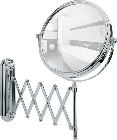 Lustro Wenko lustro ścienne Deluxe 50 x 38 cm stal chromowana