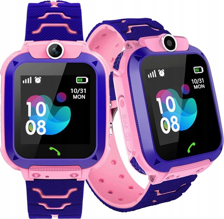 SMARTWATCH DLA DZIECI Z KAMERĄ Z PRZODU U8S NIEBIESKI