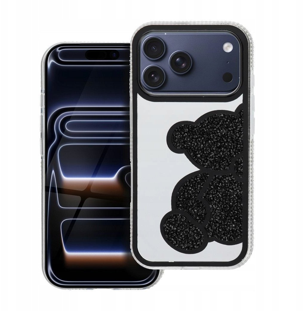 Futerał TEDDY BEAR do IPHONE 17 Pro czarny