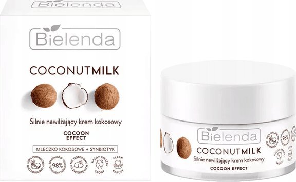 Bielenda Coconutmilk silnie nawilżający krem kokosowy 50ml