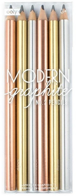 Kolorowe Baloniki Ołówki Modern graphite 6szt