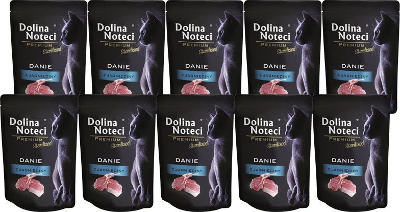 Dolina Noteci Premium z jagnięciną 10x85g