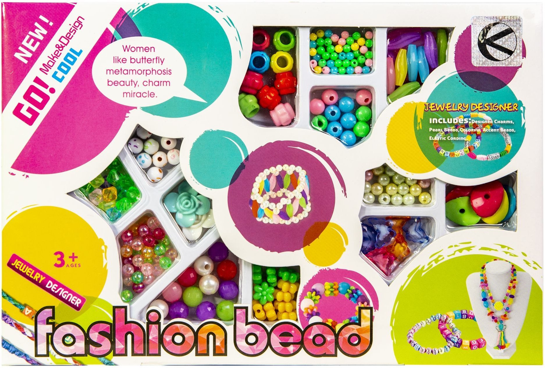 Kreatywny zestaw do tworzenia bransoletek