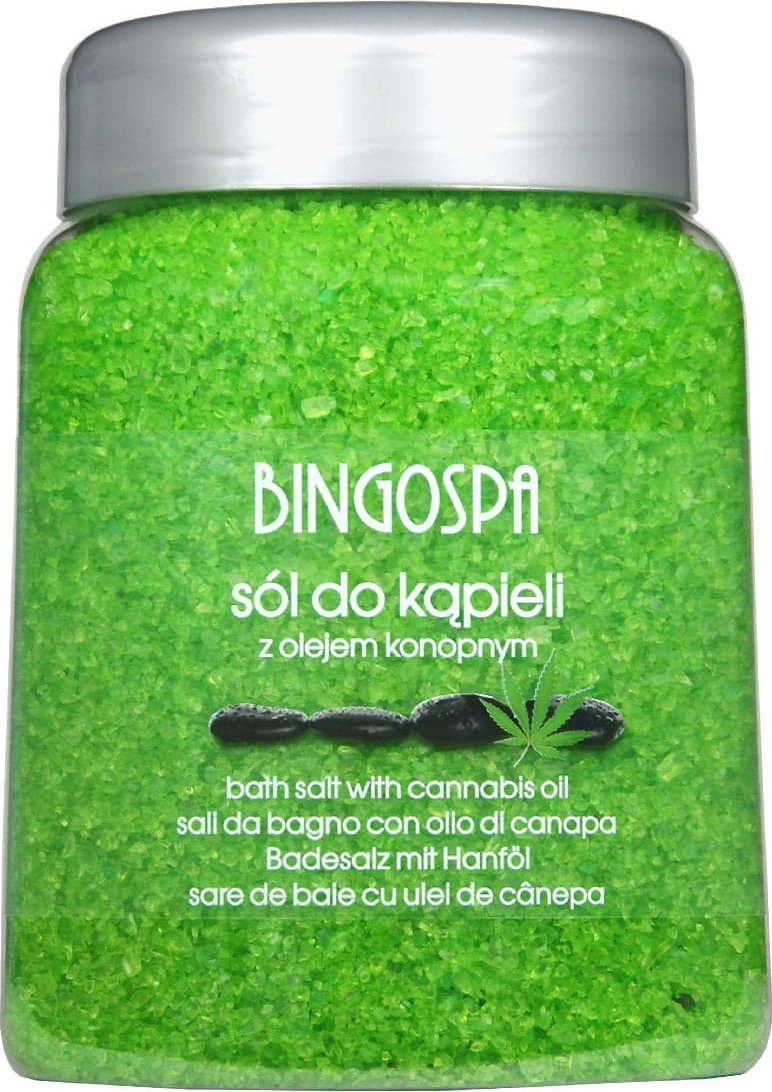 BingoSpa Sól do kąpieli Yoga Lotus&cannabis oil 850g