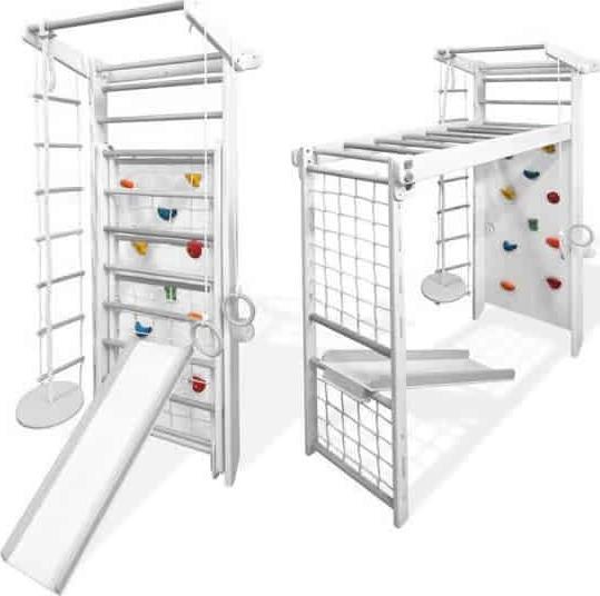 Babygame Domowy Plac zabaw Drabinka Czempion Plus biała