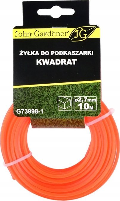 Geko Żyłka do podkaszarki kwadrat 2,7mmx10m (20/200)