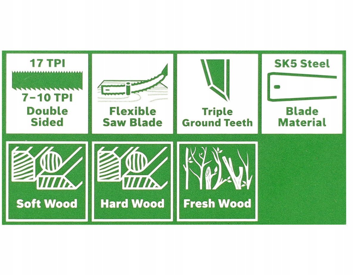 Woodworking saw Japanese Saw Ryoba Blade