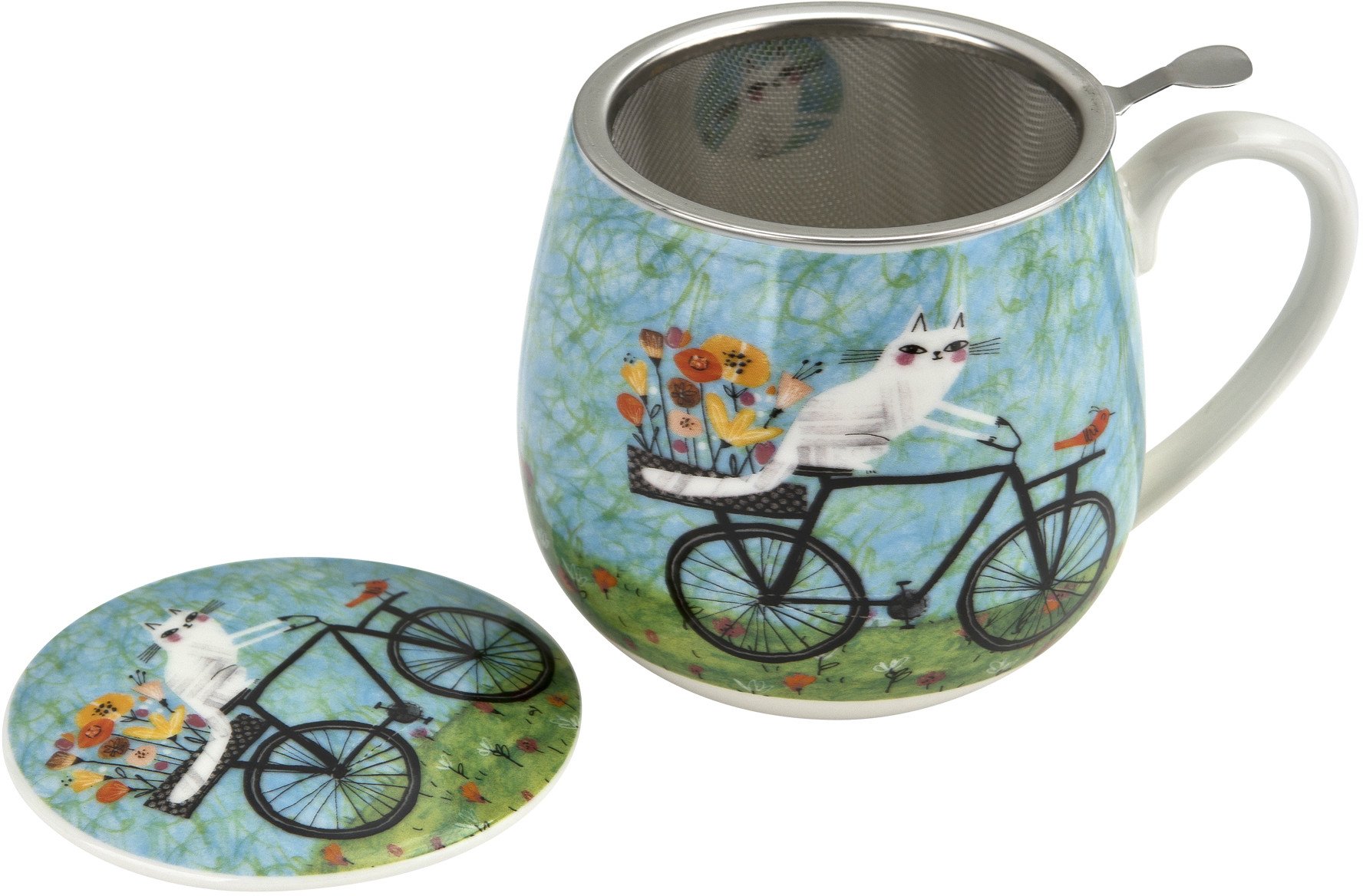 Kubek z zaparzaczem 430 ml Rower