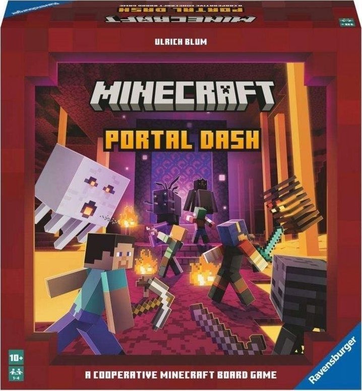 Ravensburger Gra planszowa Minecraft: Portal Dash