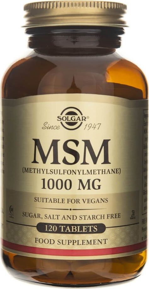 Solgar Solgar MSM 1000 mg - 120 tabletek