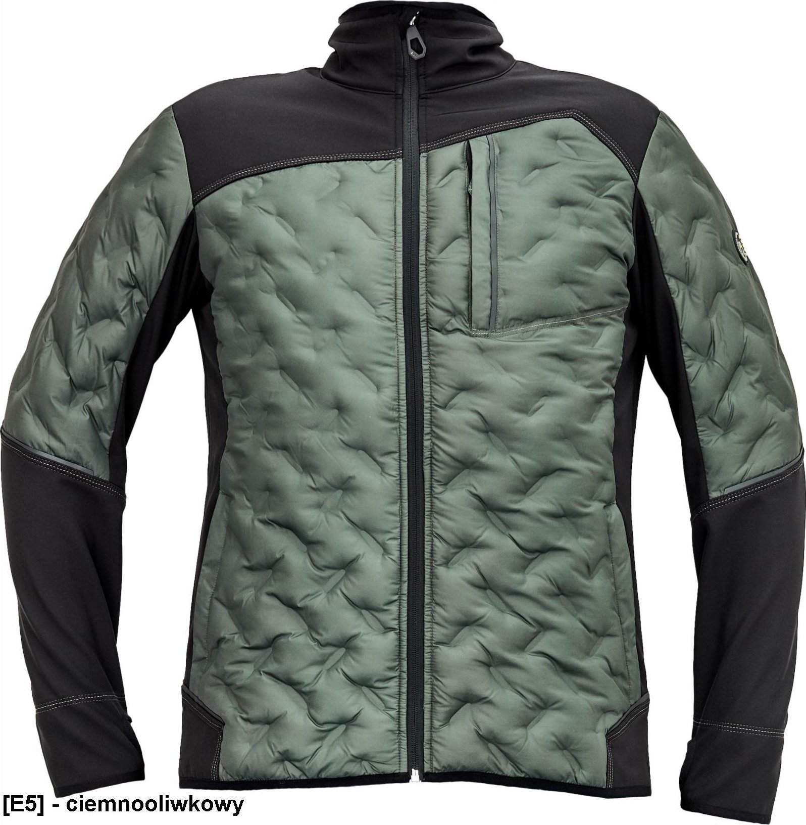 CERVA NEURUM LEKKA - kurtka softshellowa - ciemnooliwkowy 4XL