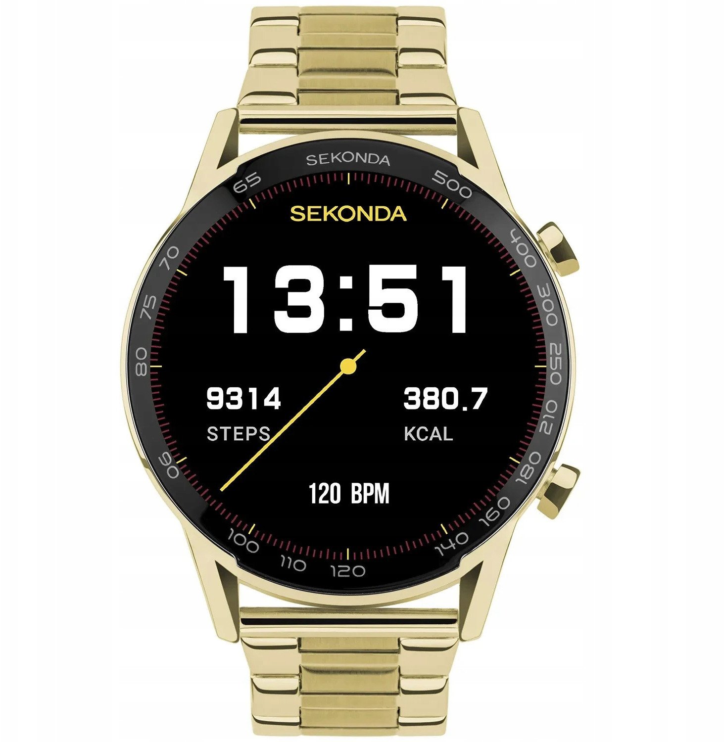Smartwatch Sekonda Smartwatch męski 30227 złoty bransoleta