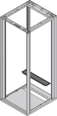 SCHROFF Płyta dolna SCHROFF Novastar, wieloczęściowa, pokrywa tylna, perforowana