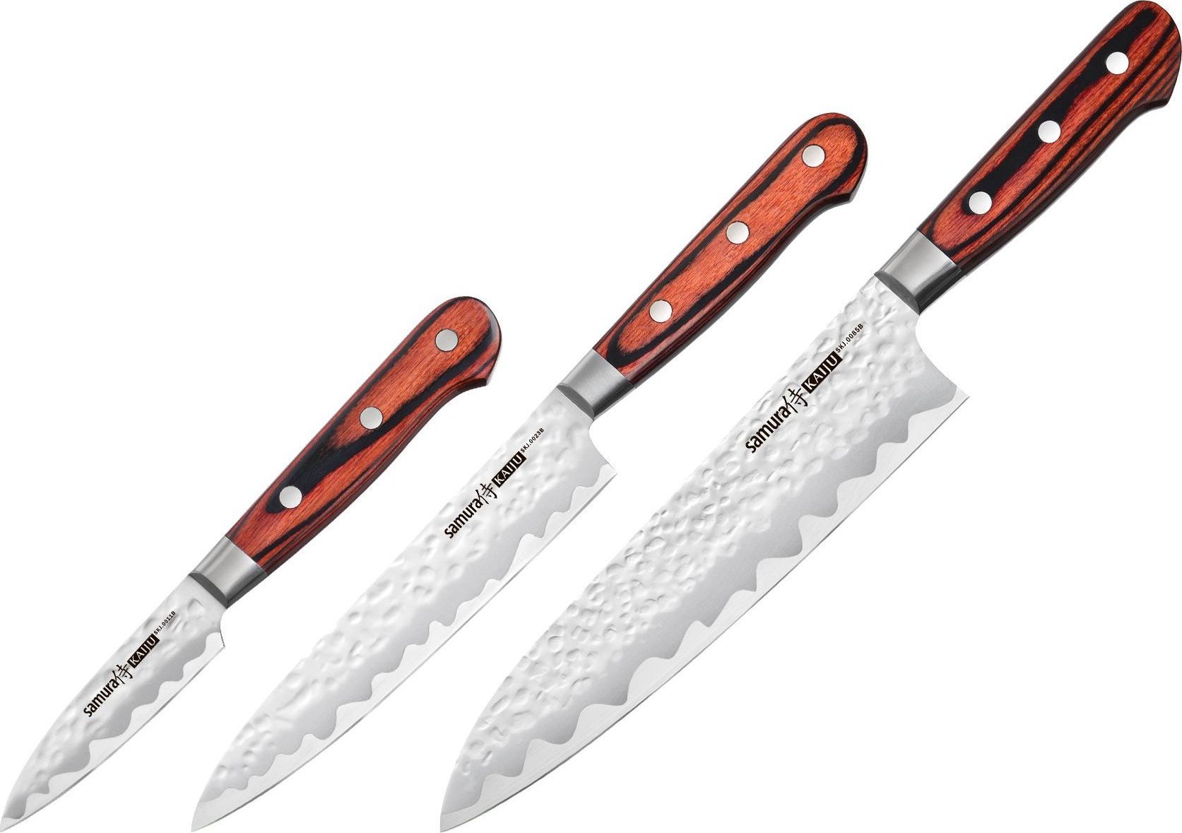 Samura Samura Kaiju bolster zestaw 3 noży kuchennych