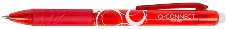 QConnect Długopis automatyczny wymazywalny czerwony (10szt