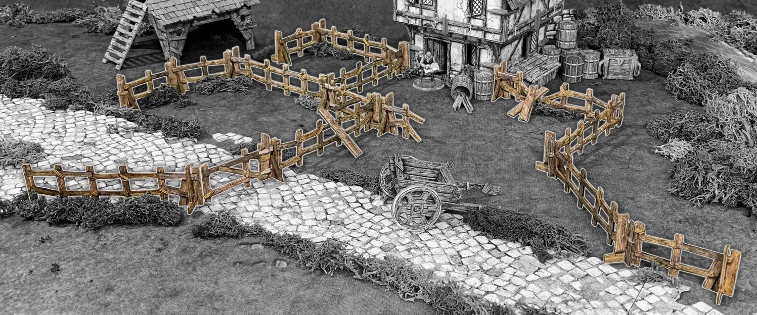Battle Systems Ltd BattleSystems: Wooden Fencing