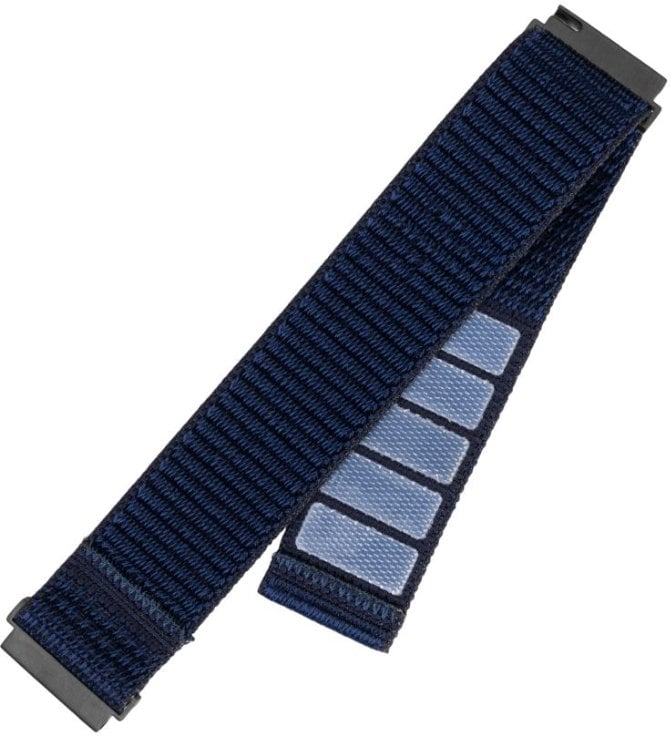 Fixed | Sporty Strap with Quick Release 20mm for Smartwatch | 160-210 mm | Dark Blue | Nylon