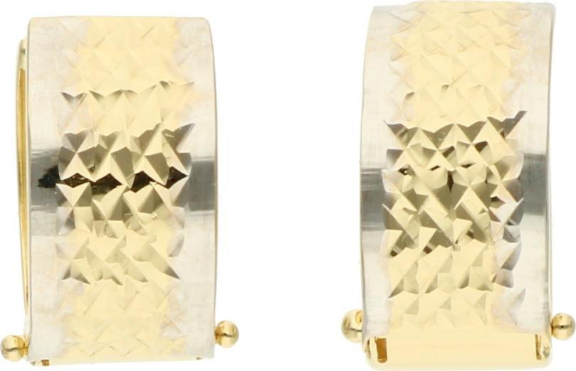 Rosanto Złote diamentowane kolczyki 585 14k