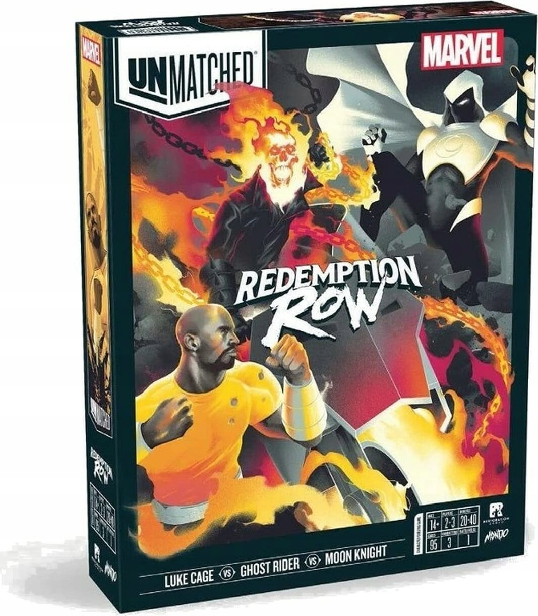 Ogry Games GRA UNMATCHED MARVEL: REDEMPTION ROW (ENG) - OGRY GAMES