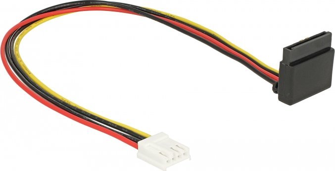 Delock DELOCK Kabel Power Floppy 4Pin Bu > SATA 15Pin Bu 0.30m