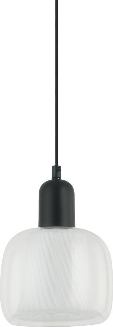 Lampa wisząca Italux Lampa wisząca LAMEZIA PND-67594-1-BK+CL Italux