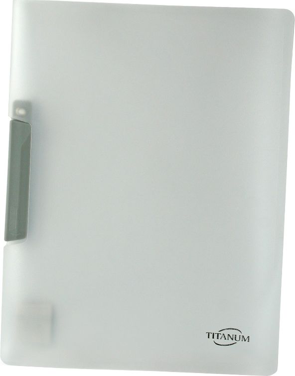 Titanum Skoroszyty A4 szary 400g (SKPGR)