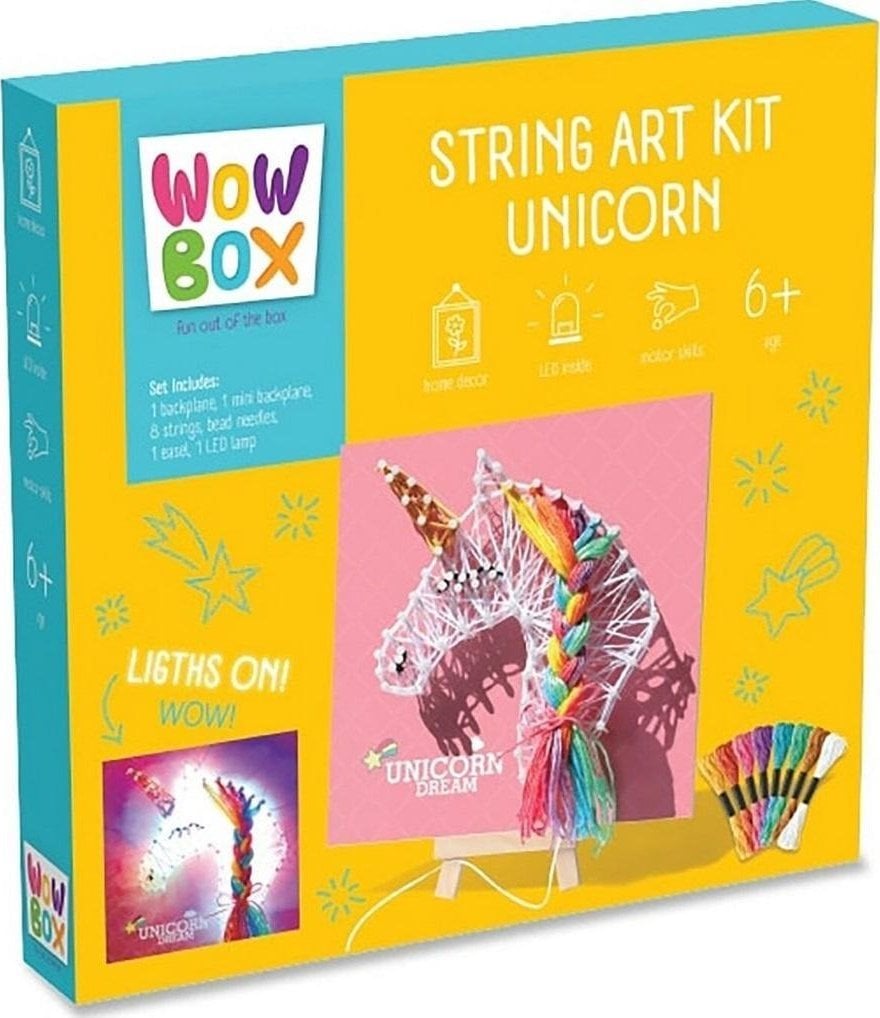 Wow Box. Zestaw sznurkowy Jednorożec