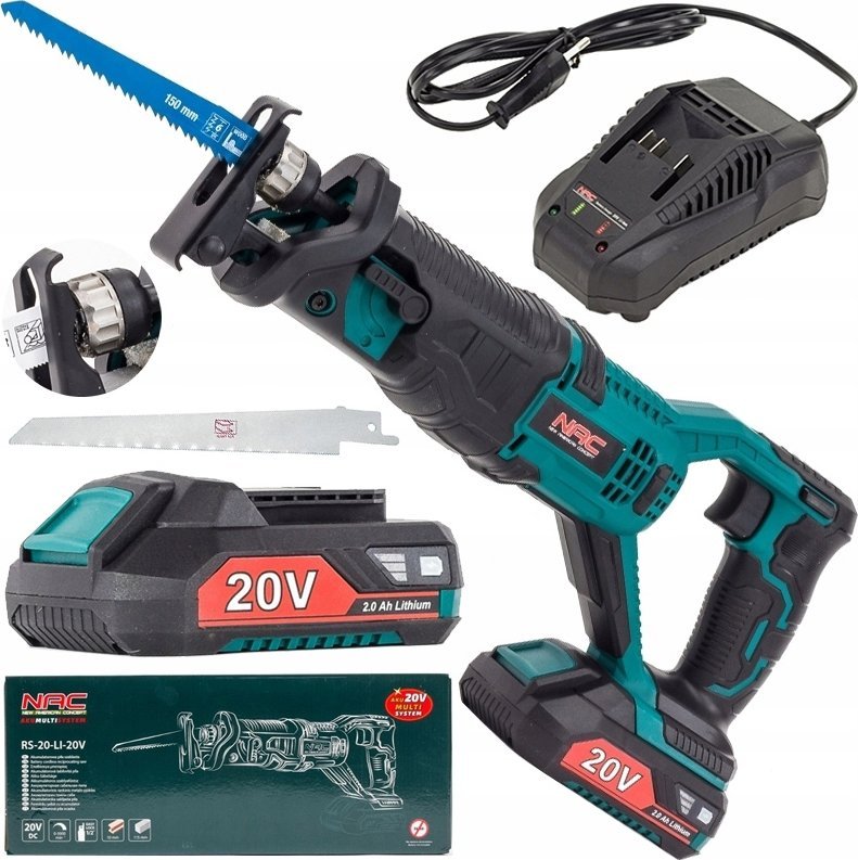 NAC.SABER SAW 20V 1x 2.0Ah