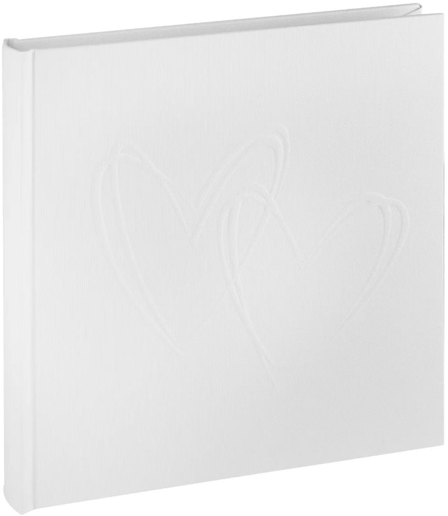 Walther My Heart weiß 20x20 40 weiße S.Leineneinband FA243WH