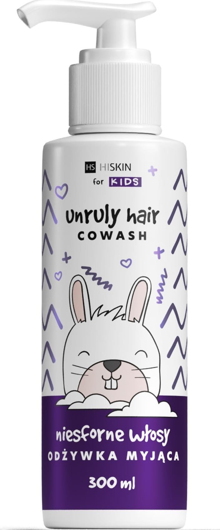 HiSkin HISKIN for Kids Unruly Odżywka oczyszczająca + szampon do włosów niesfornych 300 ml