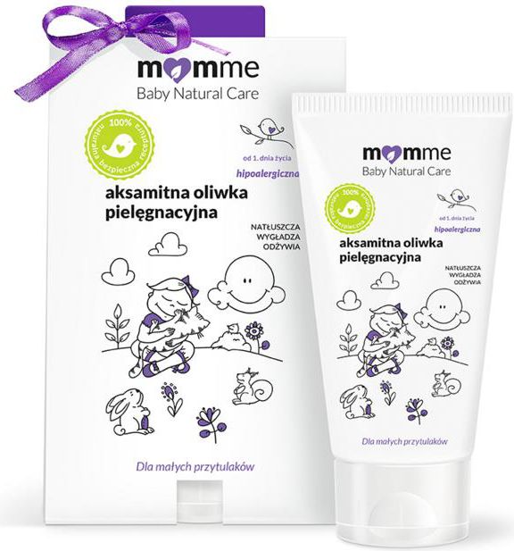 MomMe Aksamitna oliwka pielęgnacyjna 100ml